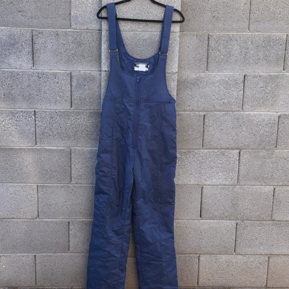 Vintage FARWEST Blue Ski Bib Overalls Women's ￼ medium